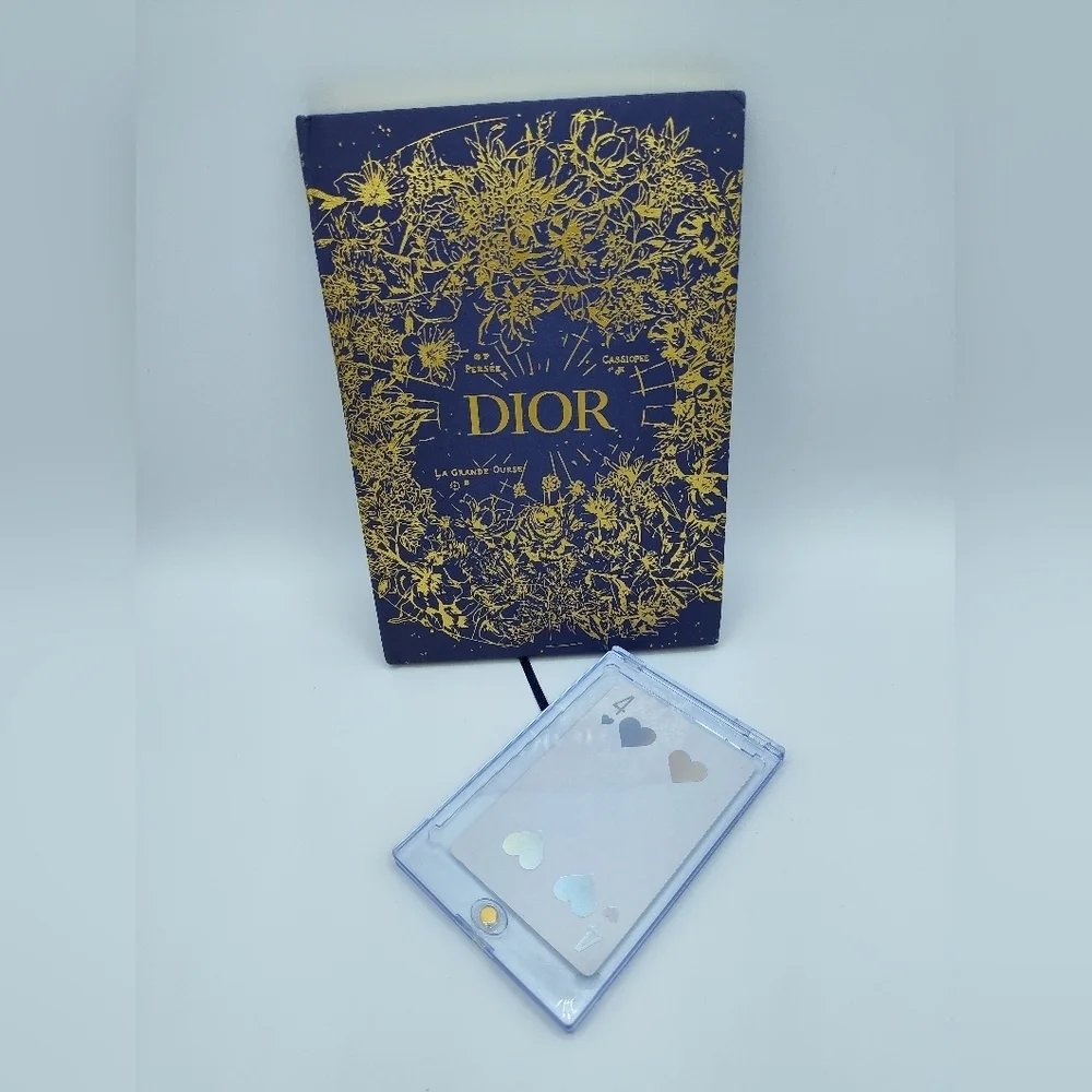 Dior Holiday Gift Set Journal NIP & Dior Joy Limited Edition Holographic Card